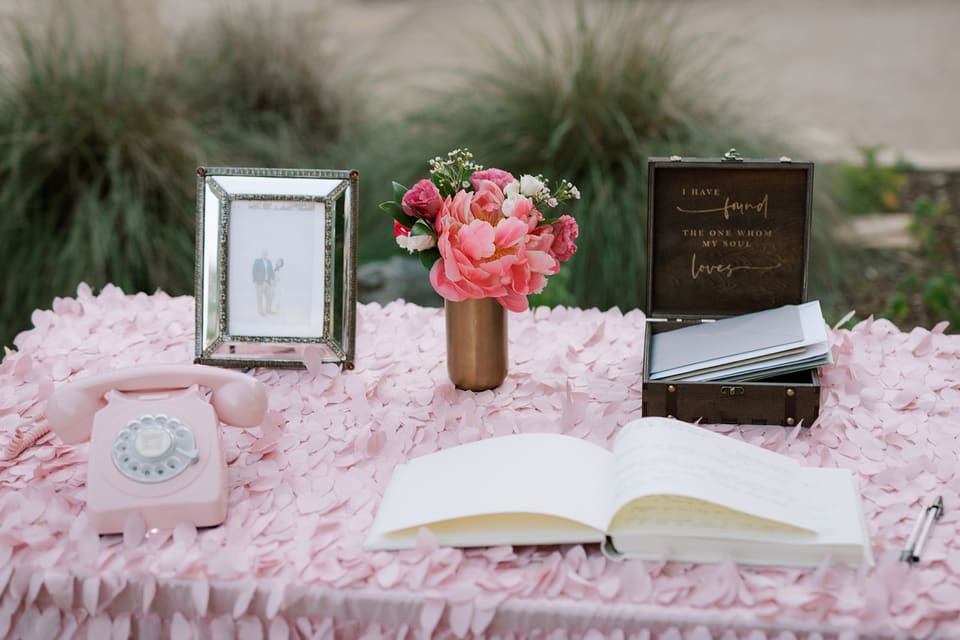 J & M at LBJ Wildflower Center — wedding florals by Lavender & Lily Floral, Austin TX