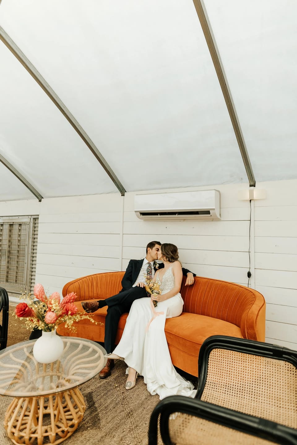 Camino Tropicals at Styled Shoot — wedding florals by Lavender & Lily Floral, Austin TX
