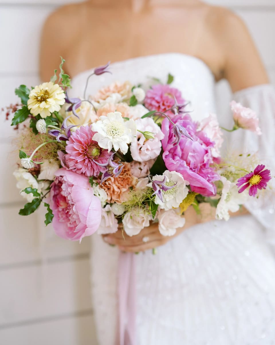 FLORA at Styled Shoot — wedding florals by Lavender & Lily Floral, Austin TX