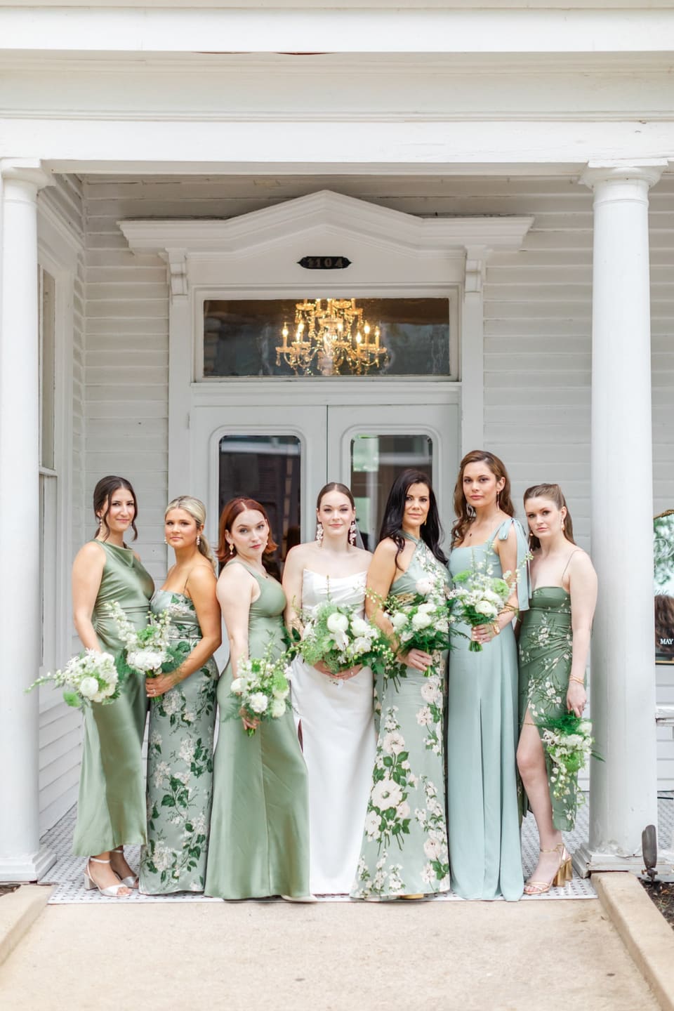 C & M at The Allan House — wedding florals by Lavender & Lily Floral, Austin TX