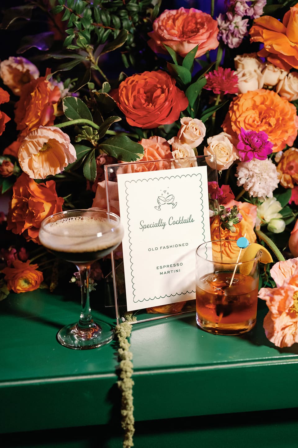 C & N at South Congress Hotel — wedding florals by Lavender & Lily Floral, Austin TX