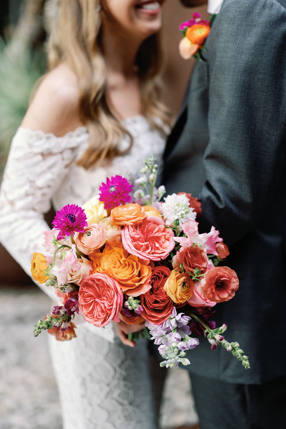C & N at South Congress Hotel — wedding florals by Lavender & Lily Floral, Austin TX