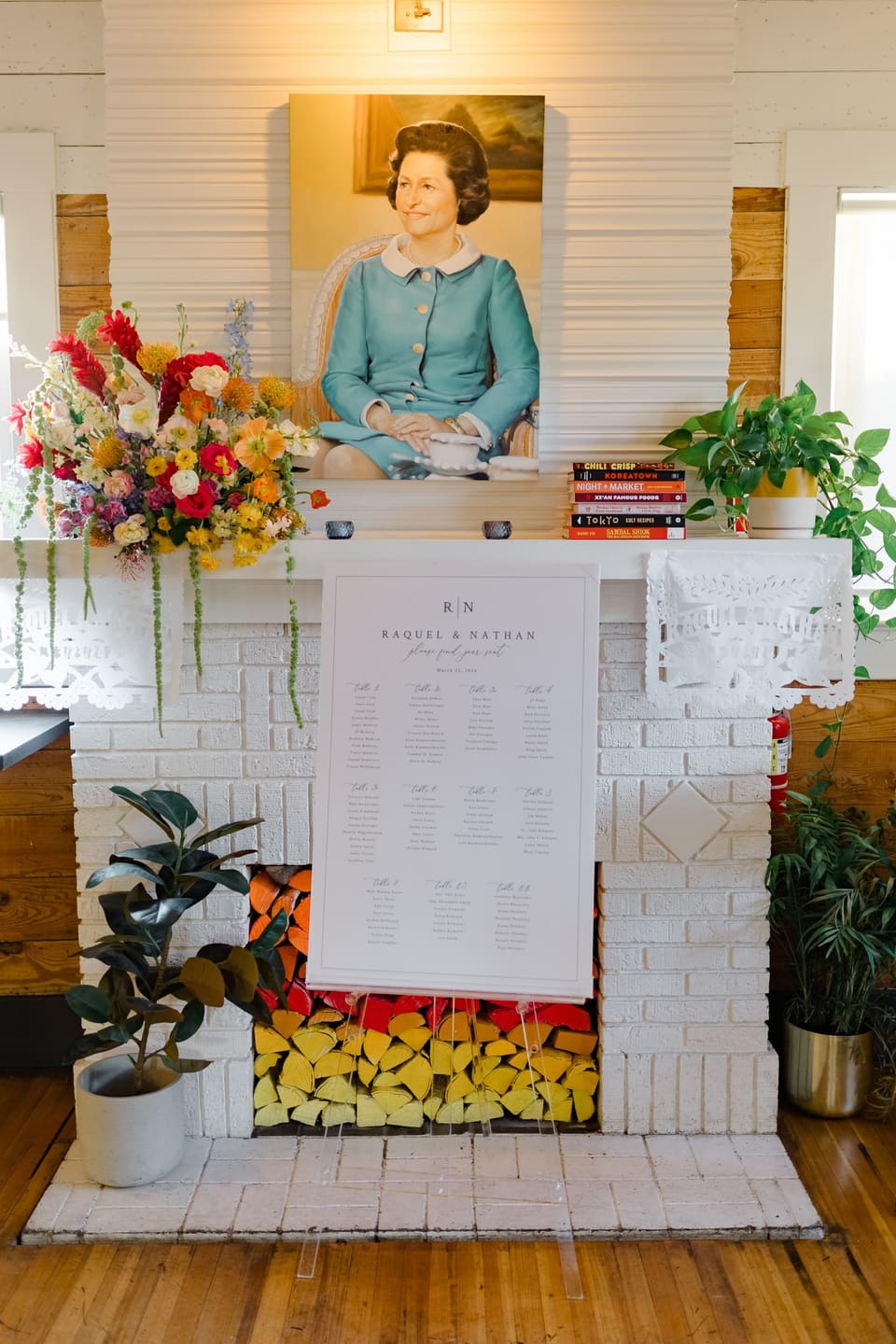 R & N at Bar Peached — wedding florals by Lavender & Lily Floral, Austin TX