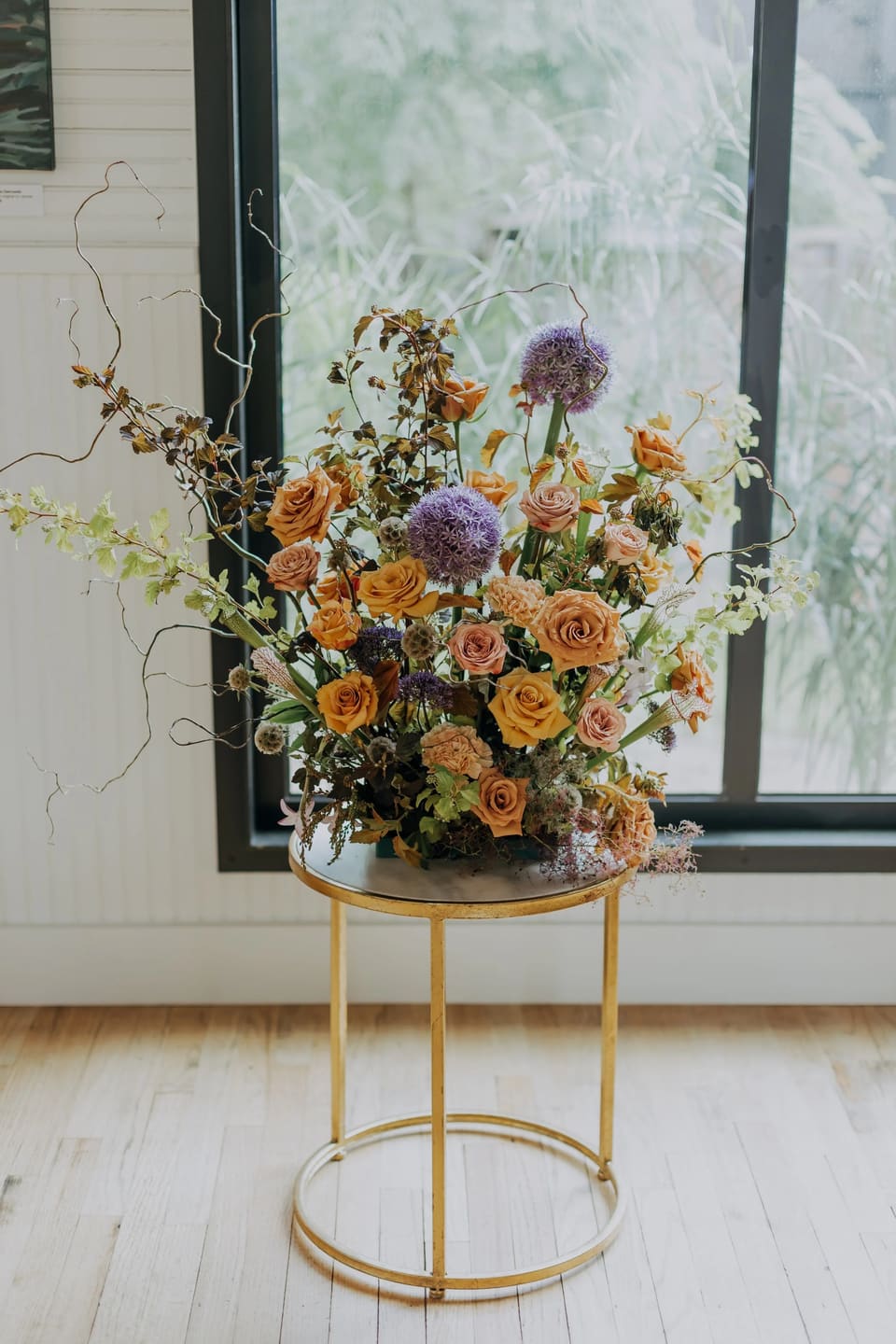 Cathedral Shoot at Styled Shoot — wedding florals by Lavender & Lily Floral, Austin TX