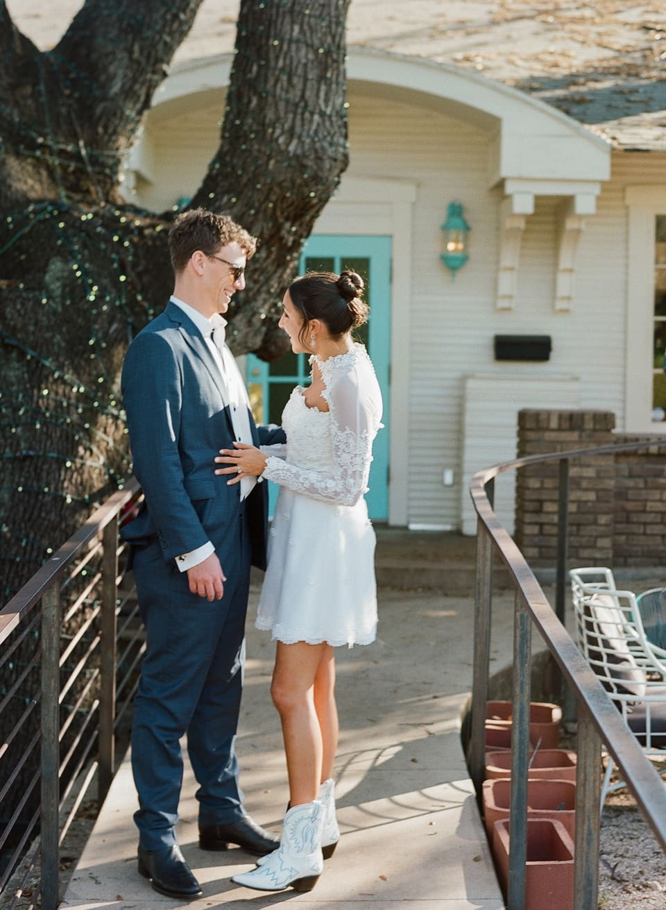 R & N at Bar Peached — wedding florals by Lavender & Lily Floral, Austin TX