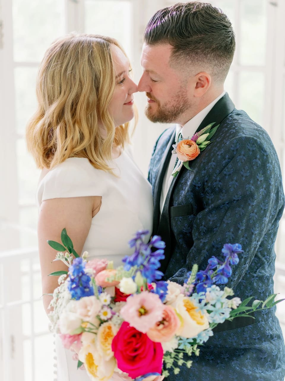 N & M at Woodbine Mansion — wedding florals by Lavender & Lily Floral, Austin TX