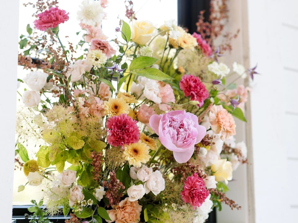 FLORA at Styled Shoot — wedding florals by Lavender & Lily Floral, Austin TX