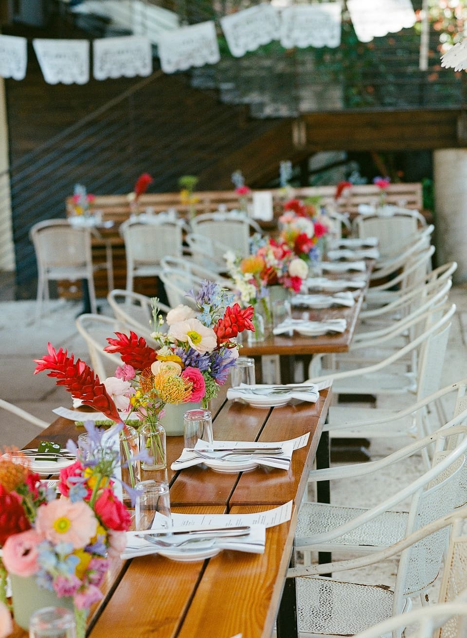 R & N at Bar Peached — wedding florals by Lavender & Lily Floral, Austin TX