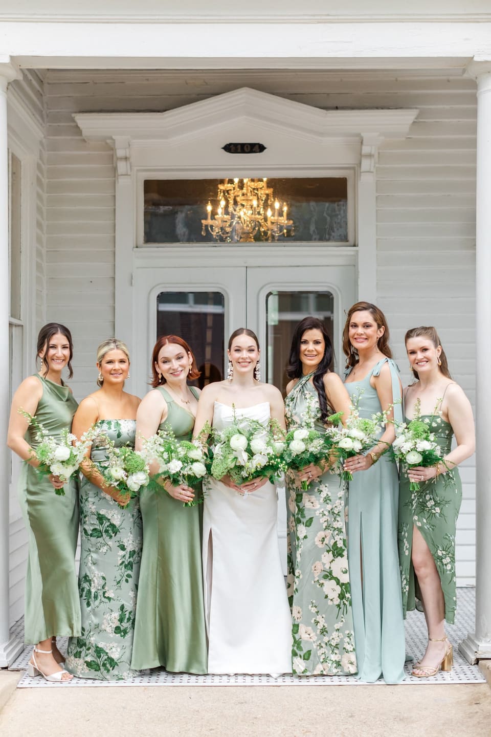 C & M at The Allan House — wedding florals by Lavender & Lily Floral, Austin TX