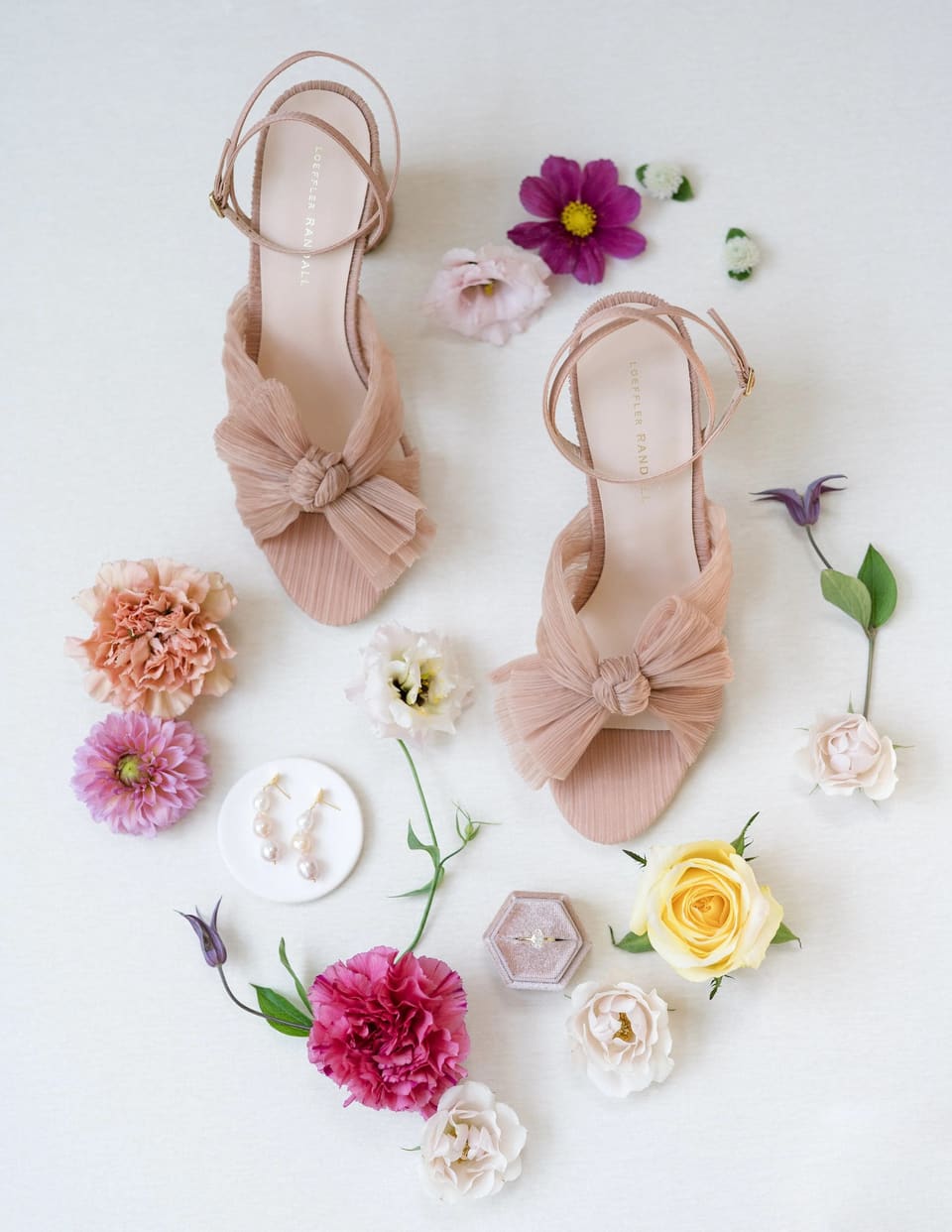 FLORA at Styled Shoot — wedding florals by Lavender & Lily Floral, Austin TX