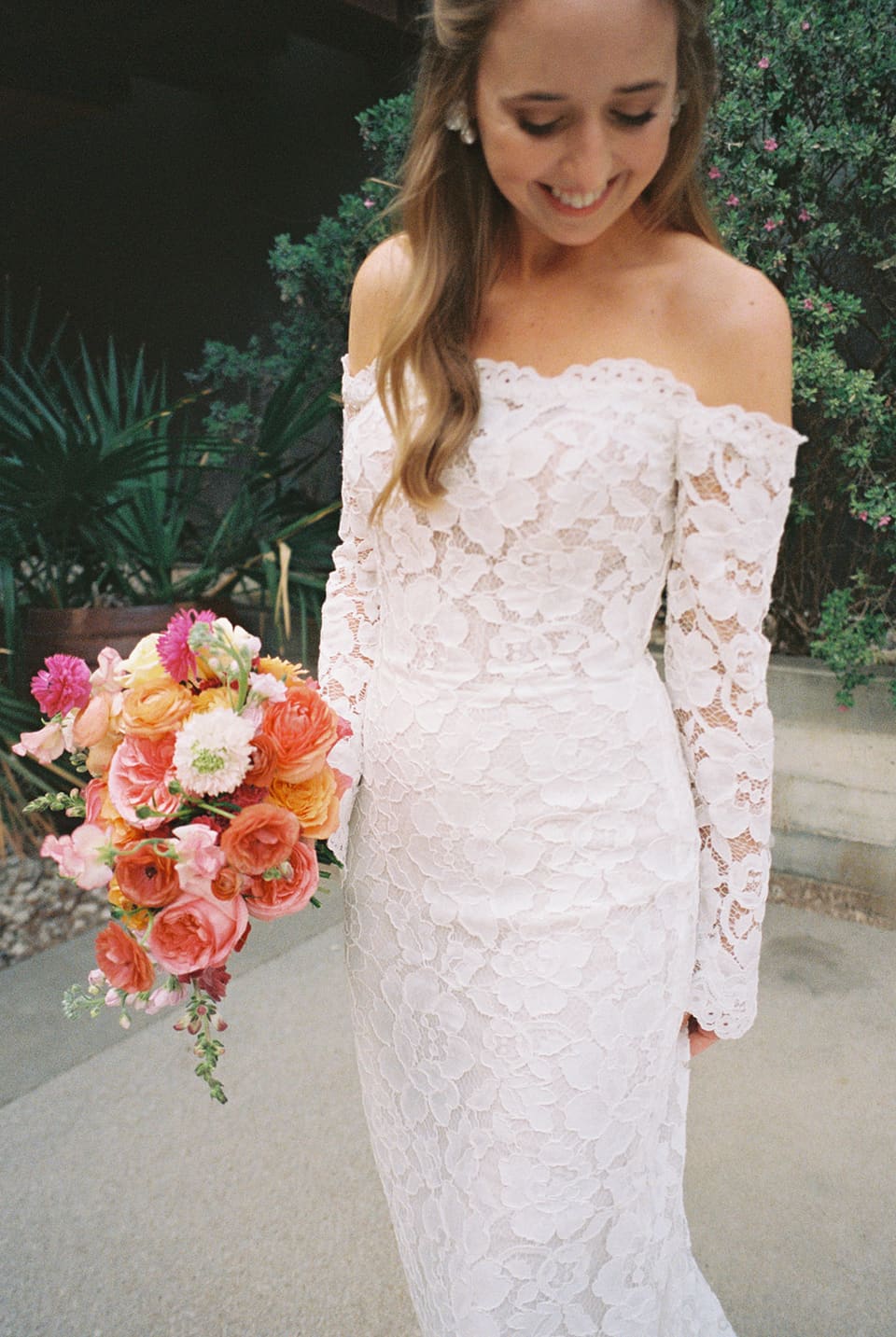 C & N at South Congress Hotel — wedding florals by Lavender & Lily Floral, Austin TX