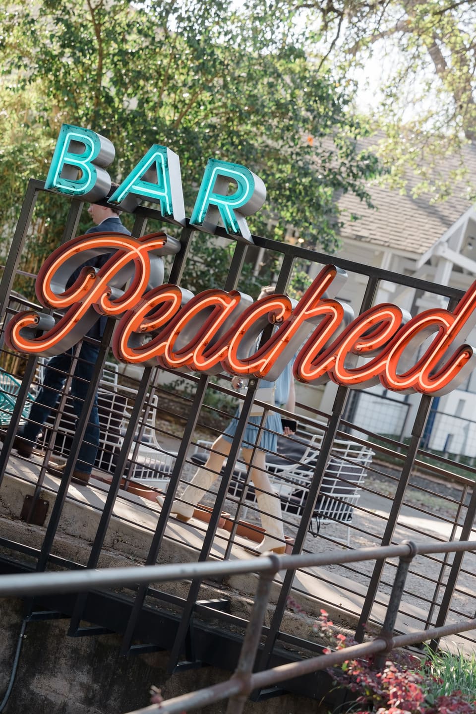 R & N at Bar Peached — wedding florals by Lavender & Lily Floral, Austin TX