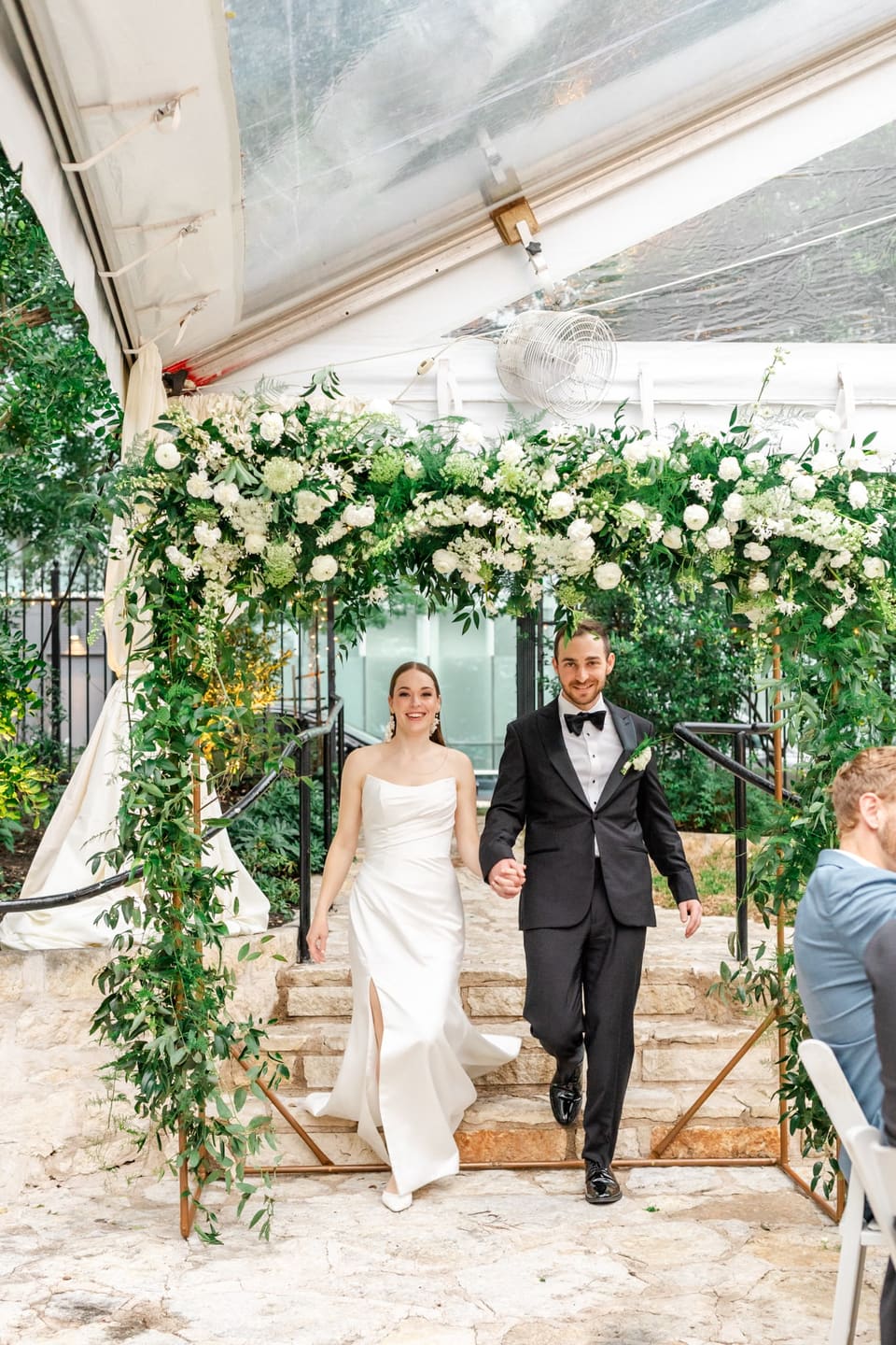 C & M at The Allan House — wedding florals by Lavender & Lily Floral, Austin TX