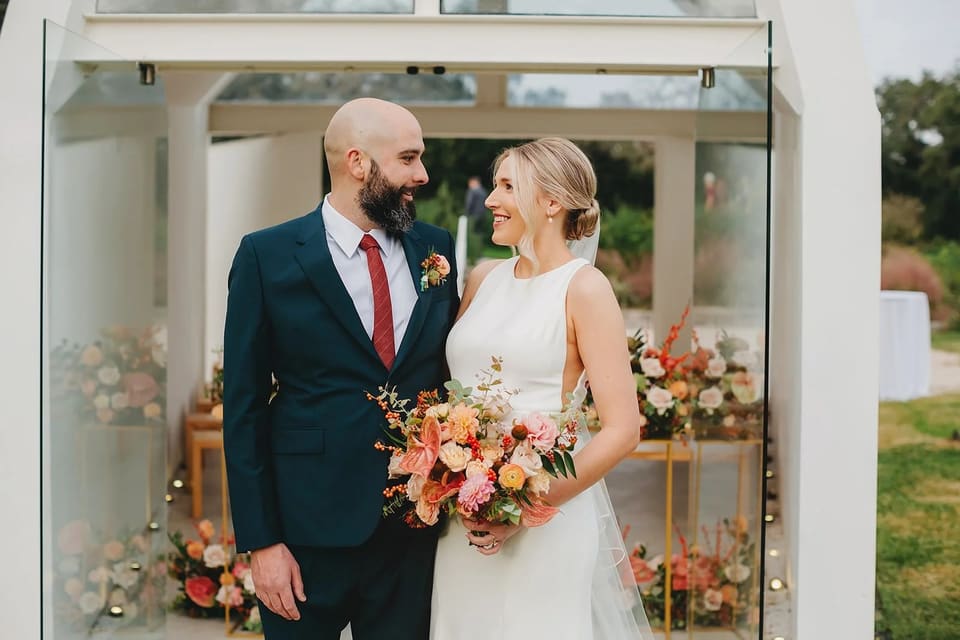 E & R at Kindred Oaks — wedding florals by Lavender & Lily Floral, Austin TX