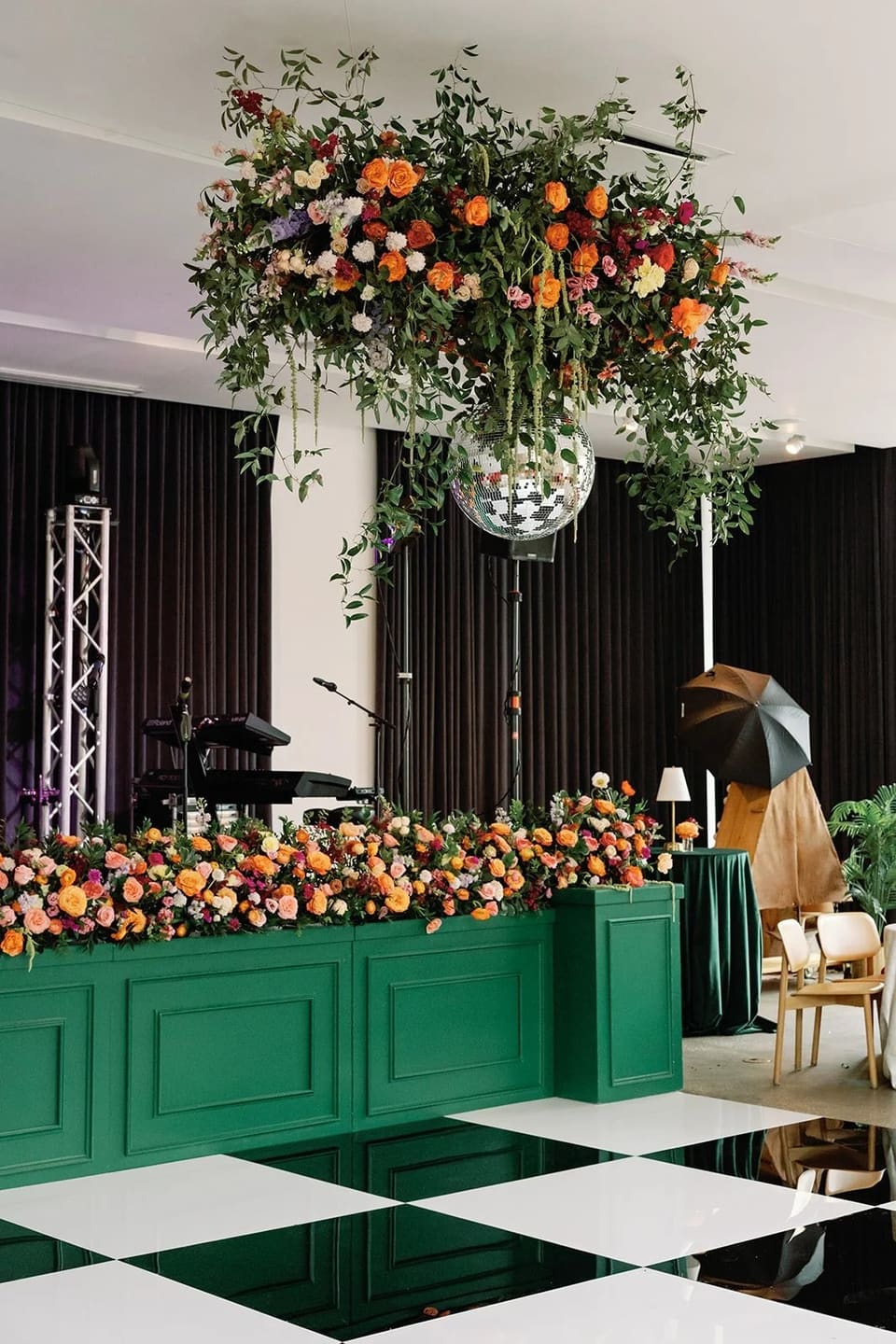 C & N at South Congress Hotel — wedding florals by Lavender & Lily Floral, Austin TX