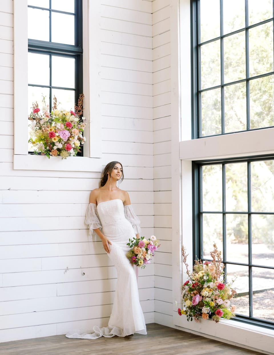 FLORA at Styled Shoot — wedding florals by Lavender & Lily Floral, Austin TX