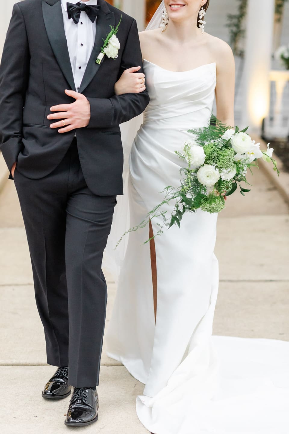 C & M at The Allan House — wedding florals by Lavender & Lily Floral, Austin TX
