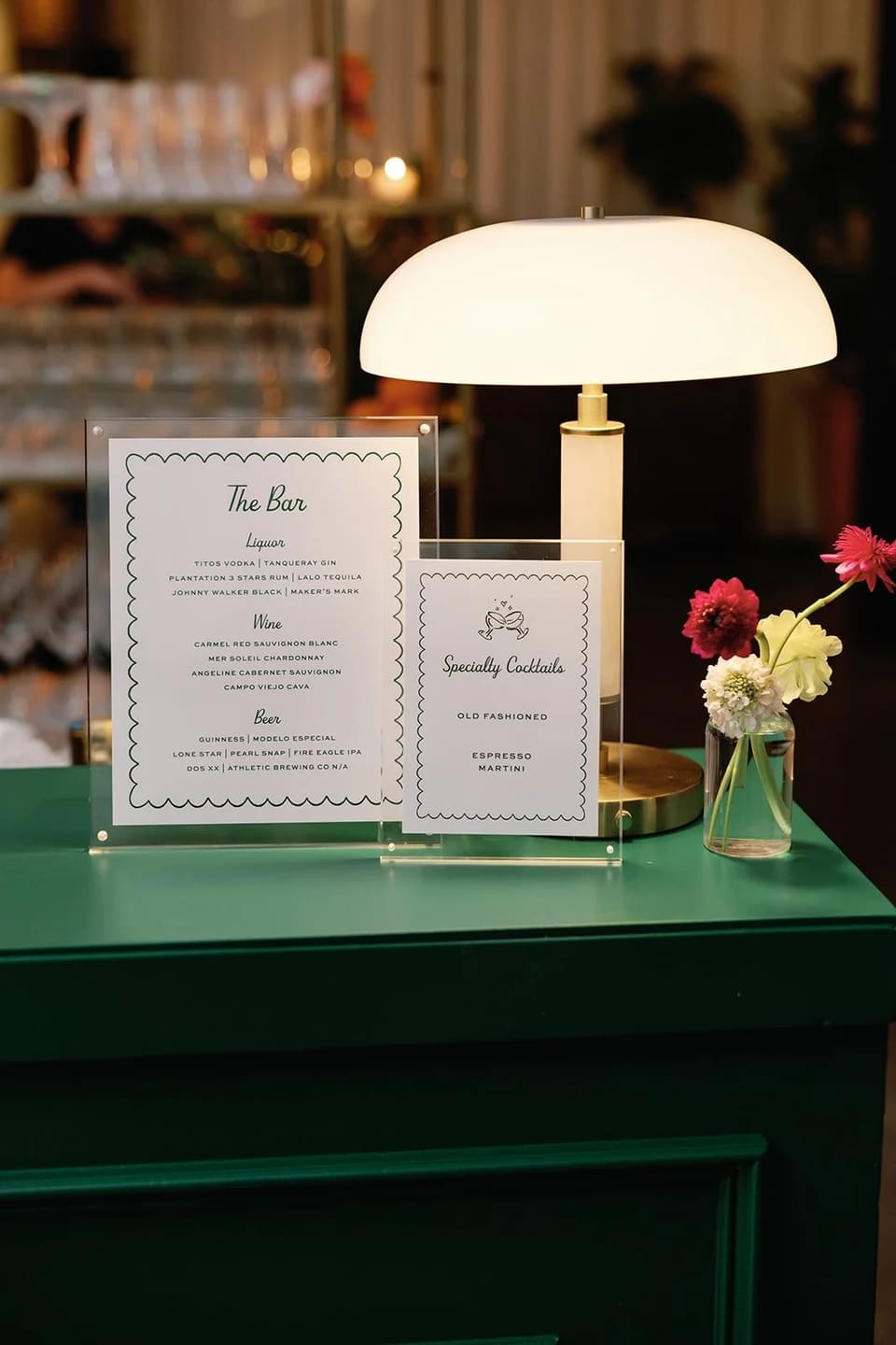 C & N at South Congress Hotel — wedding florals by Lavender & Lily Floral, Austin TX