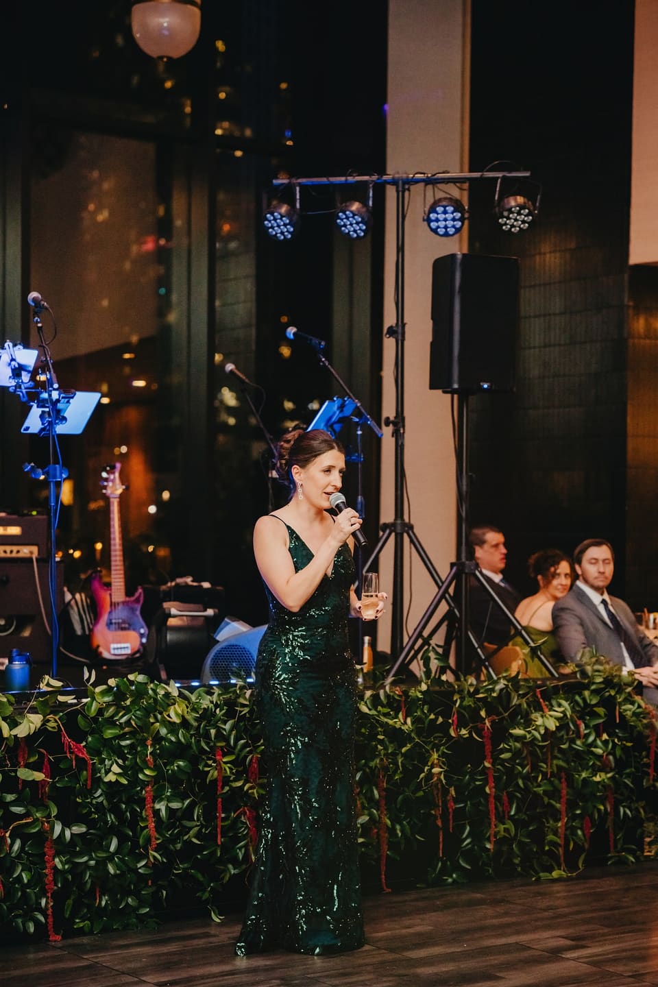 L & D at The Proper — wedding florals by Lavender & Lily Floral, Austin TX