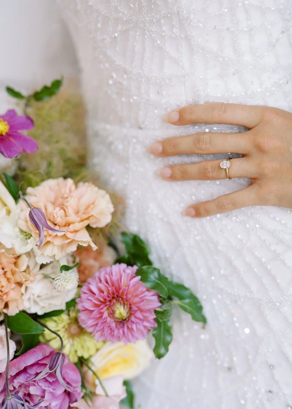 FLORA at Styled Shoot — wedding florals by Lavender & Lily Floral, Austin TX