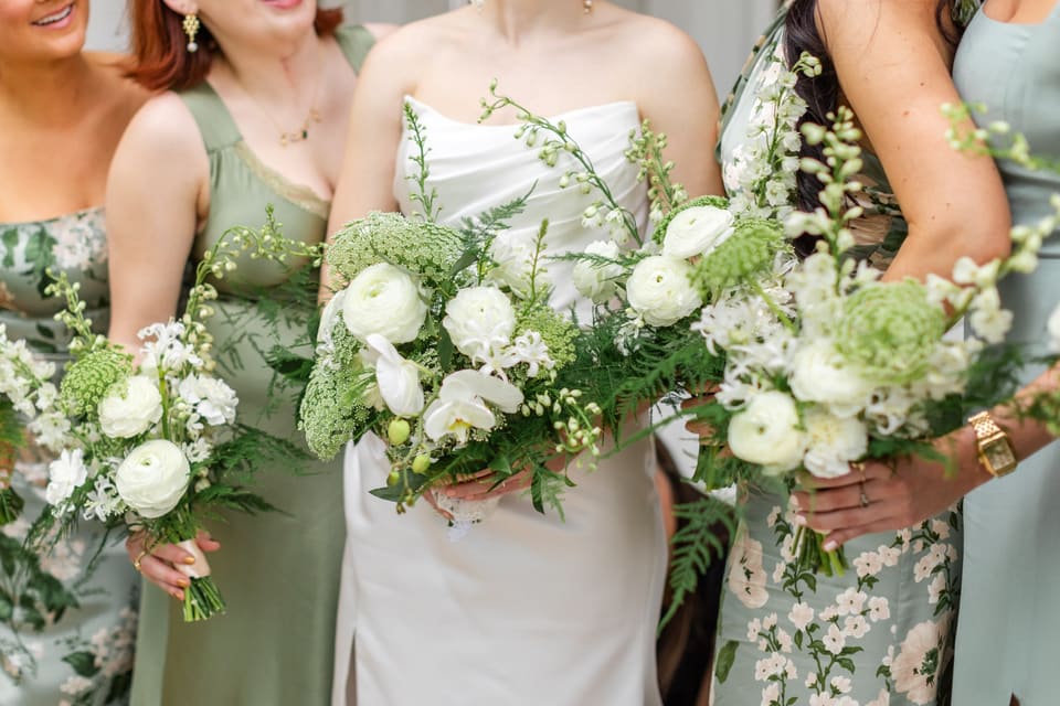 C & M at The Allan House — wedding florals by Lavender & Lily Floral, Austin TX