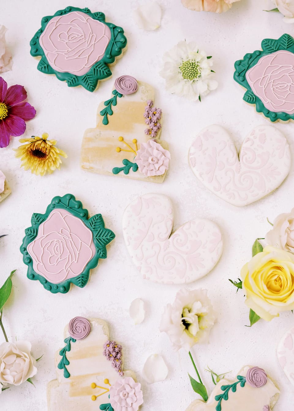 FLORA at Styled Shoot — wedding florals by Lavender & Lily Floral, Austin TX