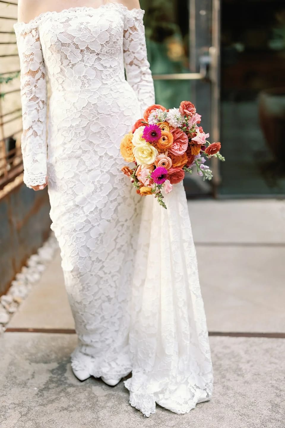 C & N at South Congress Hotel — wedding florals by Lavender & Lily Floral, Austin TX