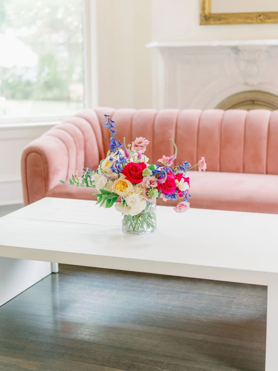N & M at Woodbine Mansion — wedding florals by Lavender & Lily Floral, Austin TX