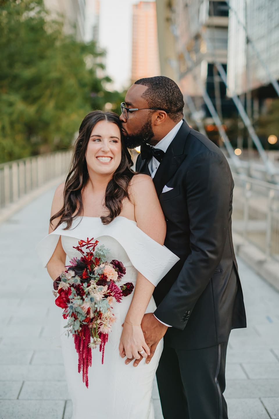L & D at The Proper — wedding florals by Lavender & Lily Floral, Austin TX