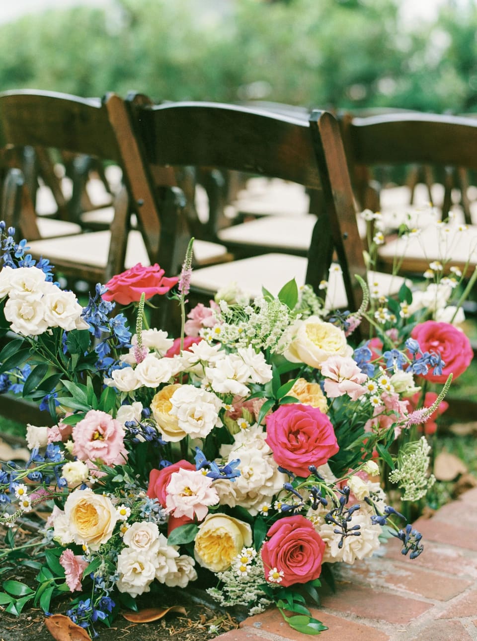 N & M at Woodbine Mansion — wedding florals by Lavender & Lily Floral, Austin TX