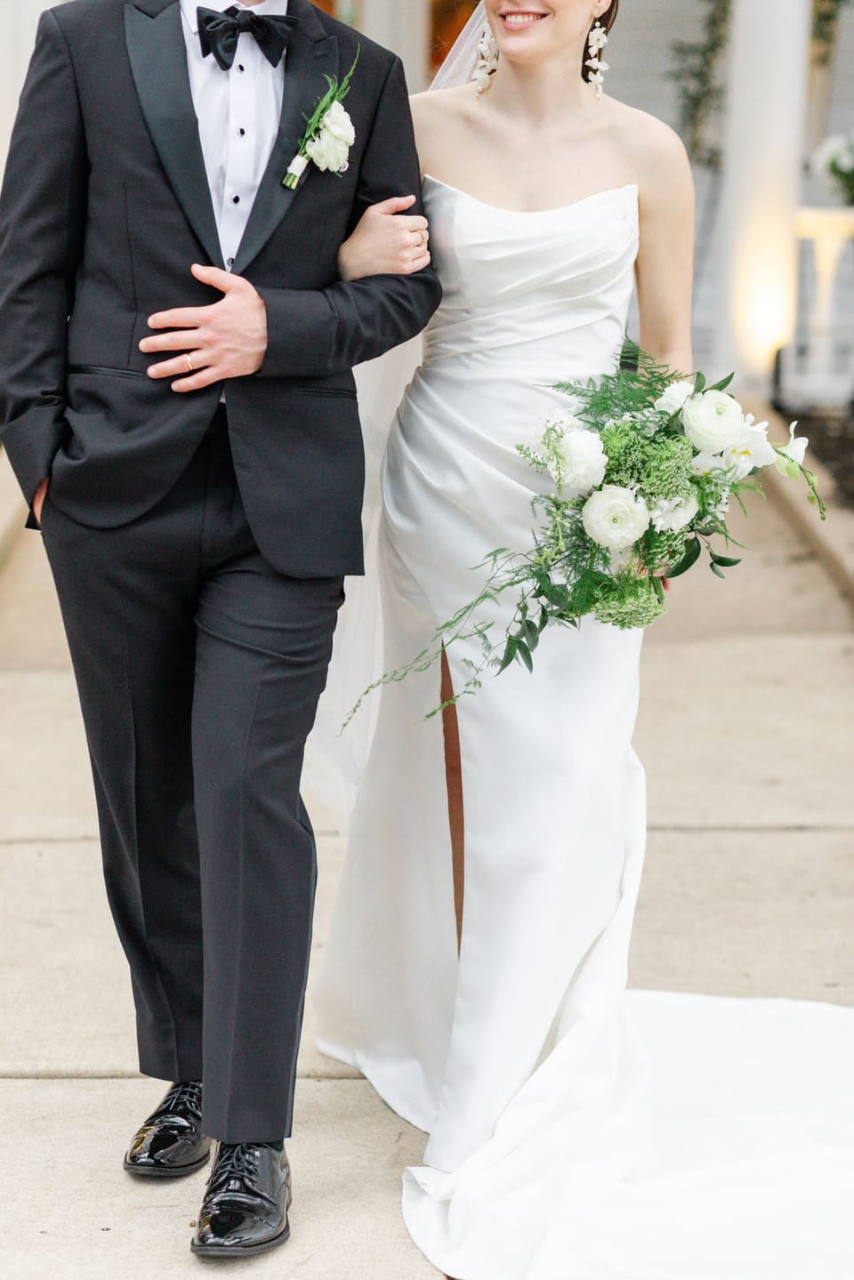 C & M at The Allan House — wedding florals by Lavender & Lily Floral, Austin TX