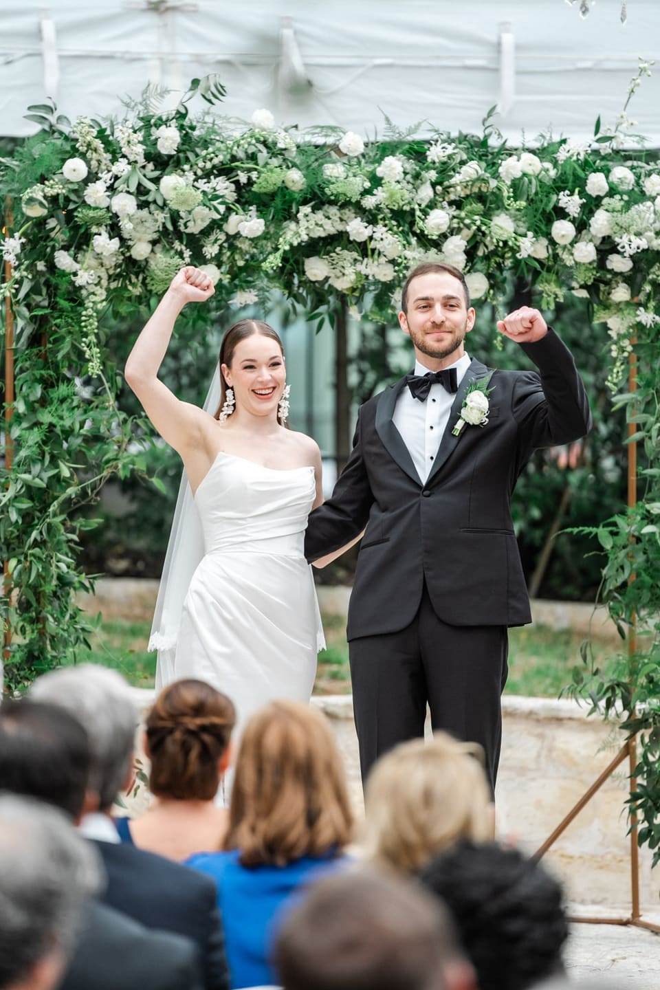 C & M at The Allan House — wedding florals by Lavender & Lily Floral, Austin TX