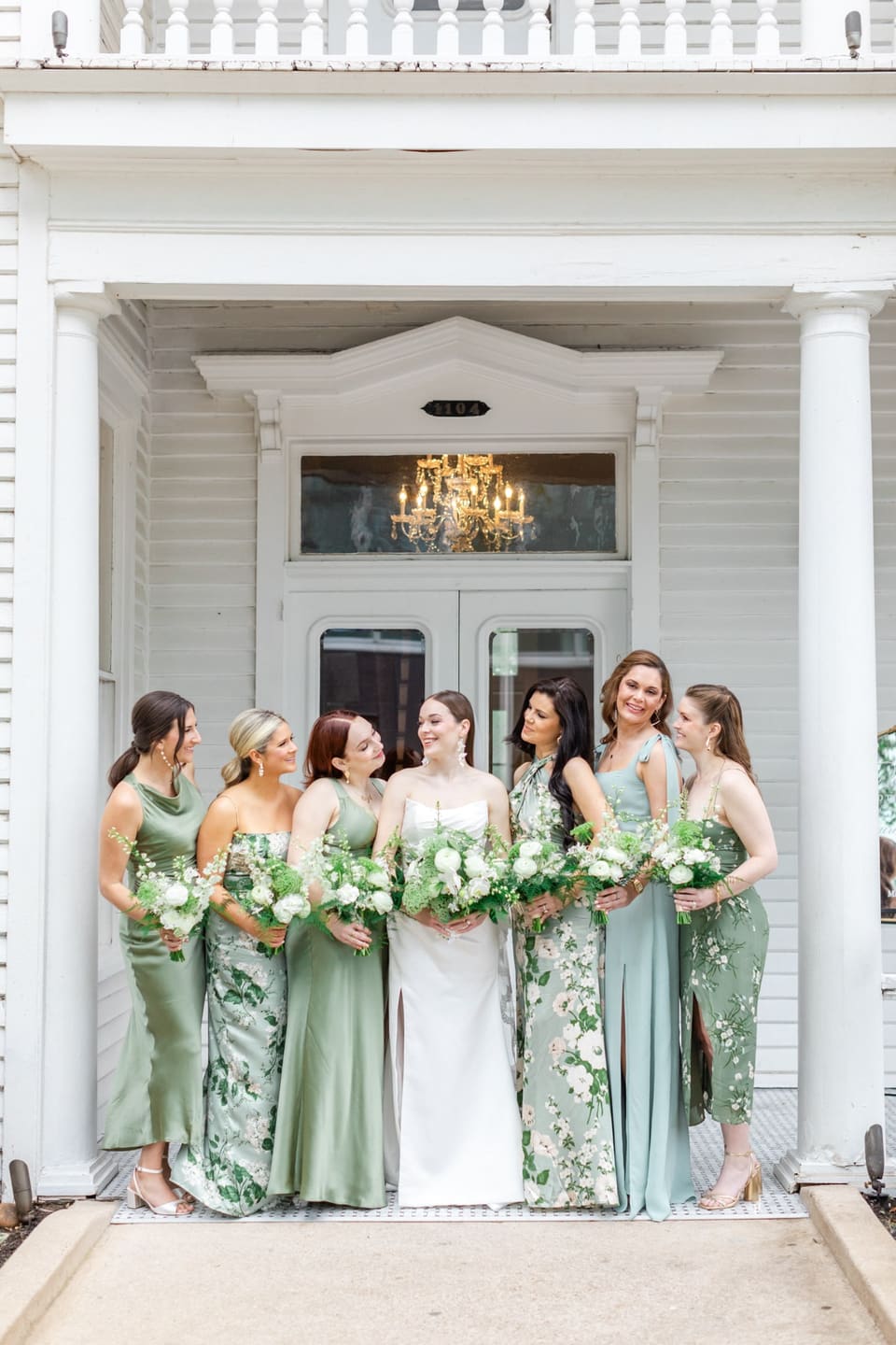 C & M at The Allan House — wedding florals by Lavender & Lily Floral, Austin TX