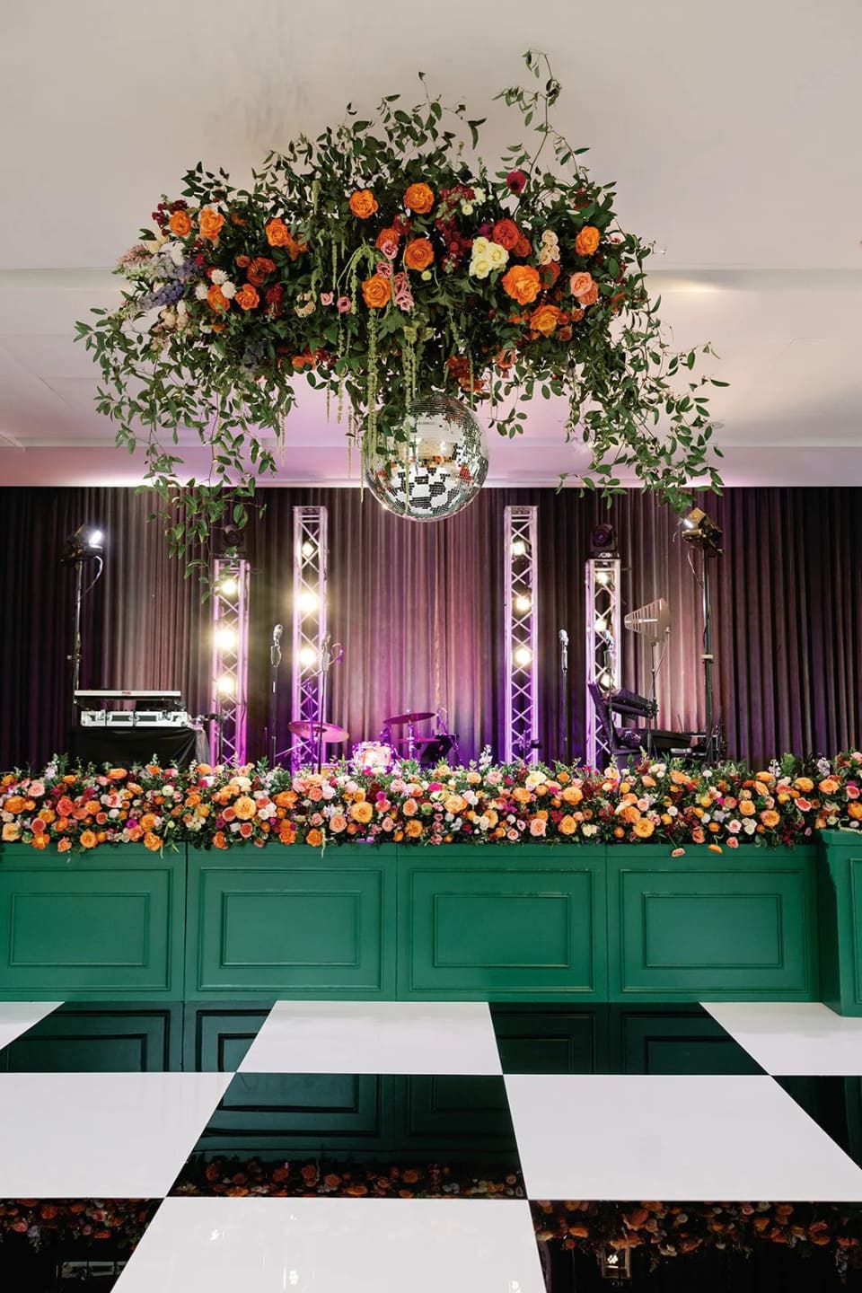 Lush, garden-wild wedding florals by Lavender & Lily Floral