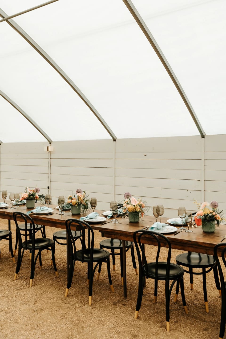 Camino Tropicals at Styled Shoot — wedding florals by Lavender & Lily Floral, Austin TX