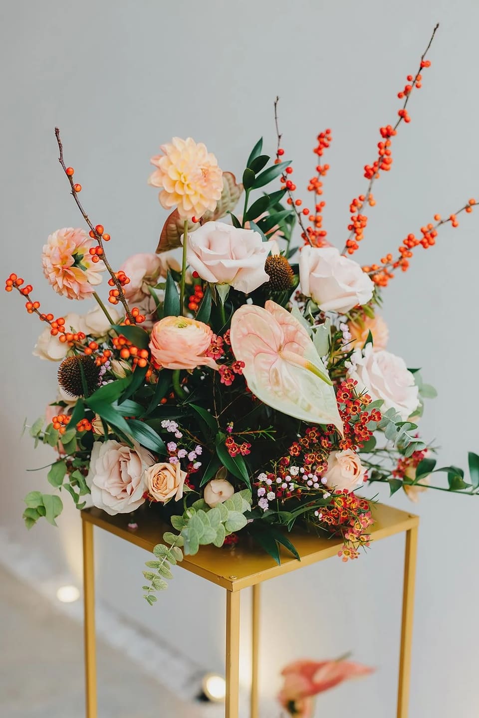 E & R at Kindred Oaks — wedding florals by Lavender & Lily Floral, Austin TX