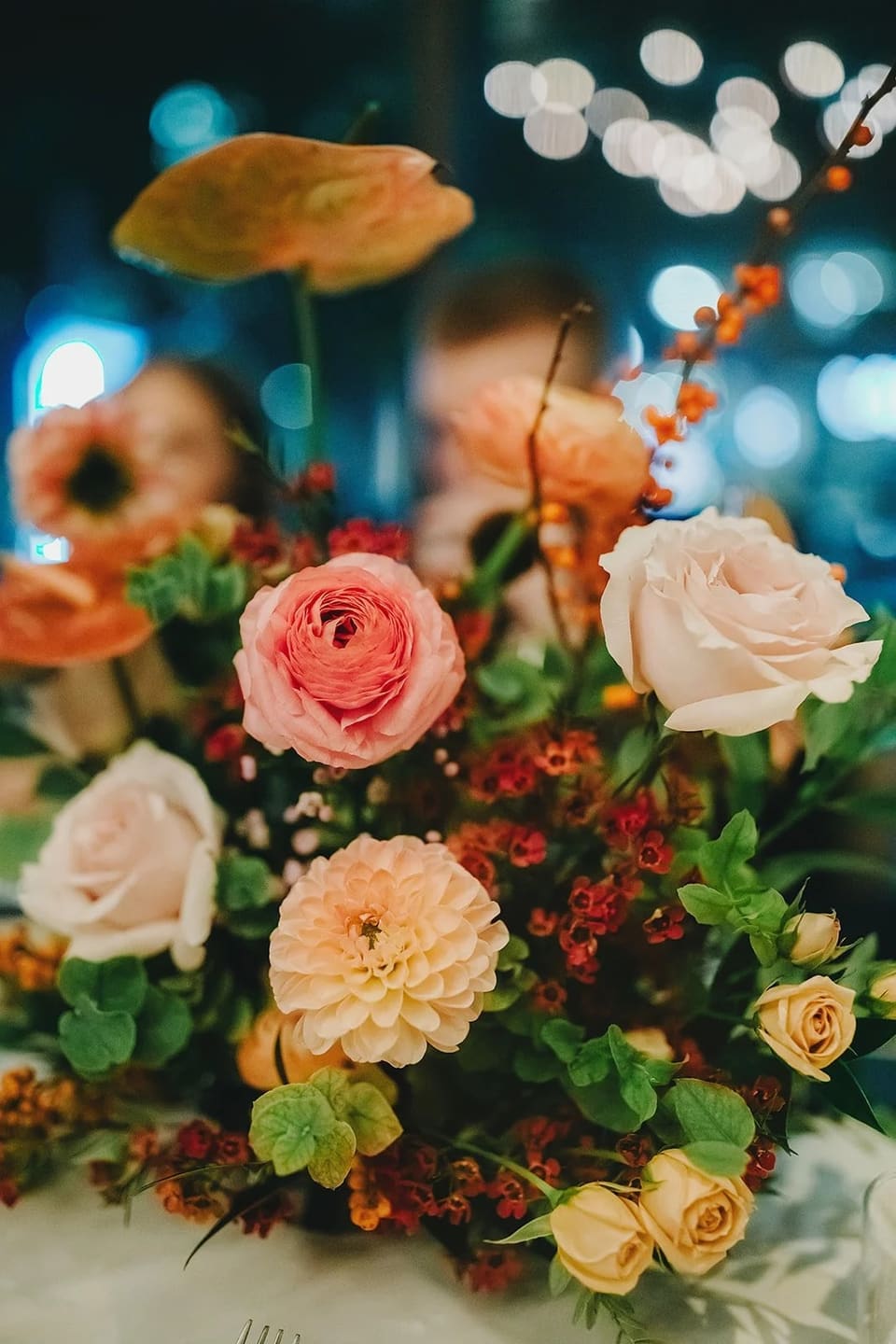 E & R at Kindred Oaks — wedding florals by Lavender & Lily Floral, Austin TX