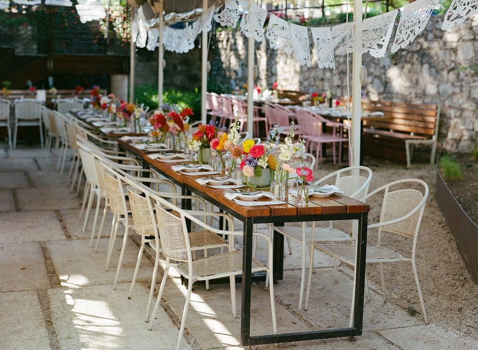 R & N at Bar Peached — wedding florals by Lavender & Lily Floral, Austin TX